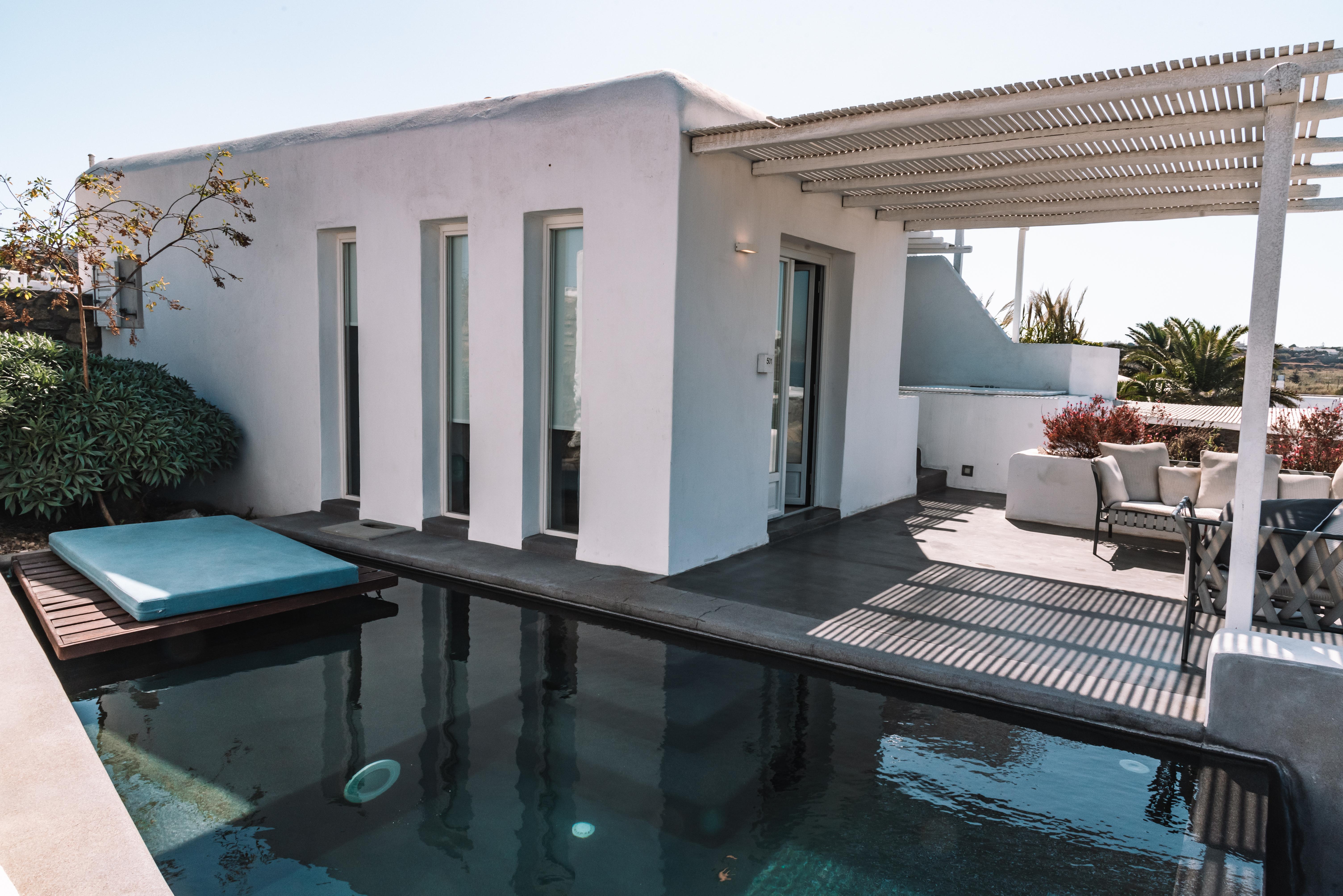 Ostraco Suites Mykonos Town Esterno foto