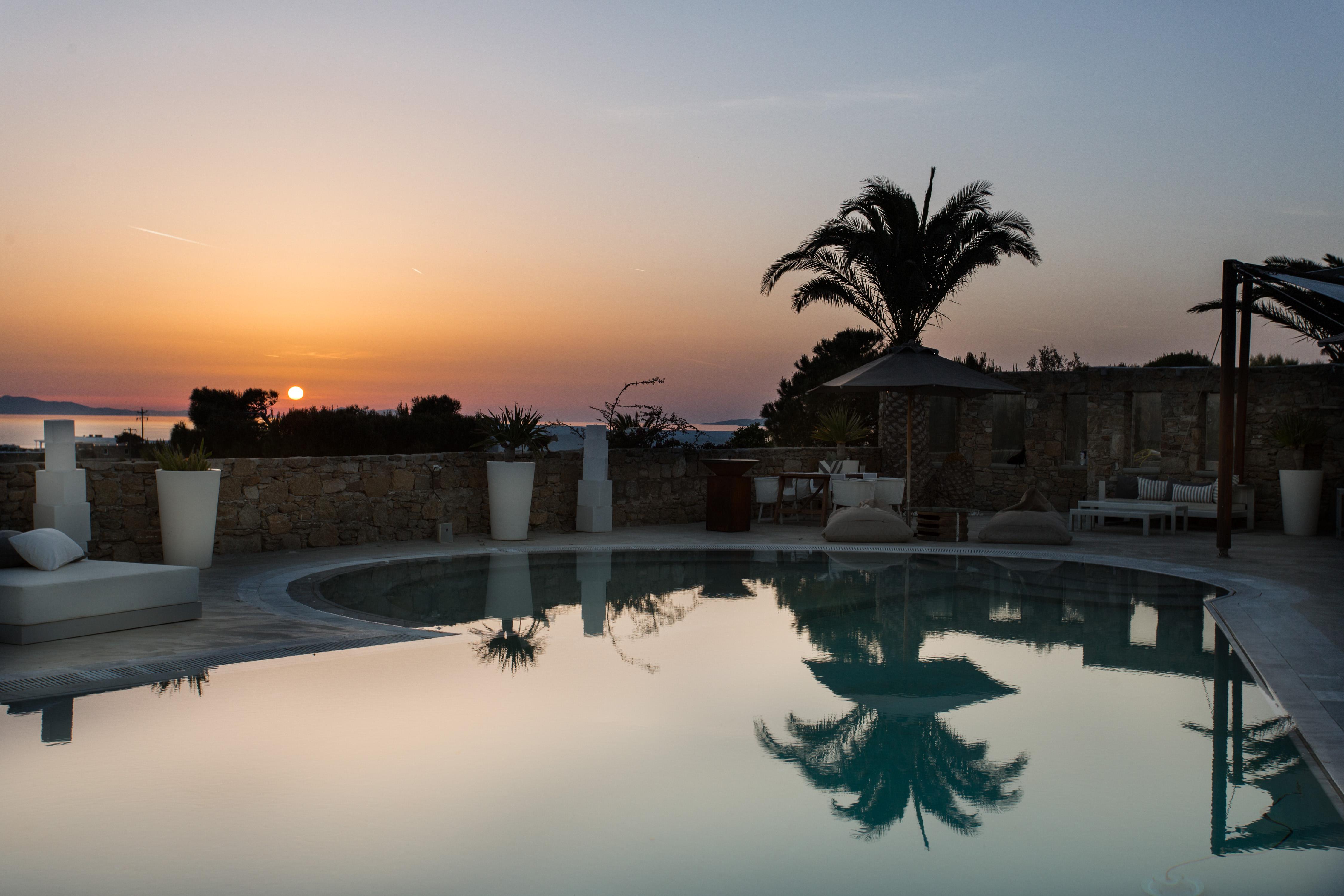 Ostraco Suites Mykonos Town Esterno foto