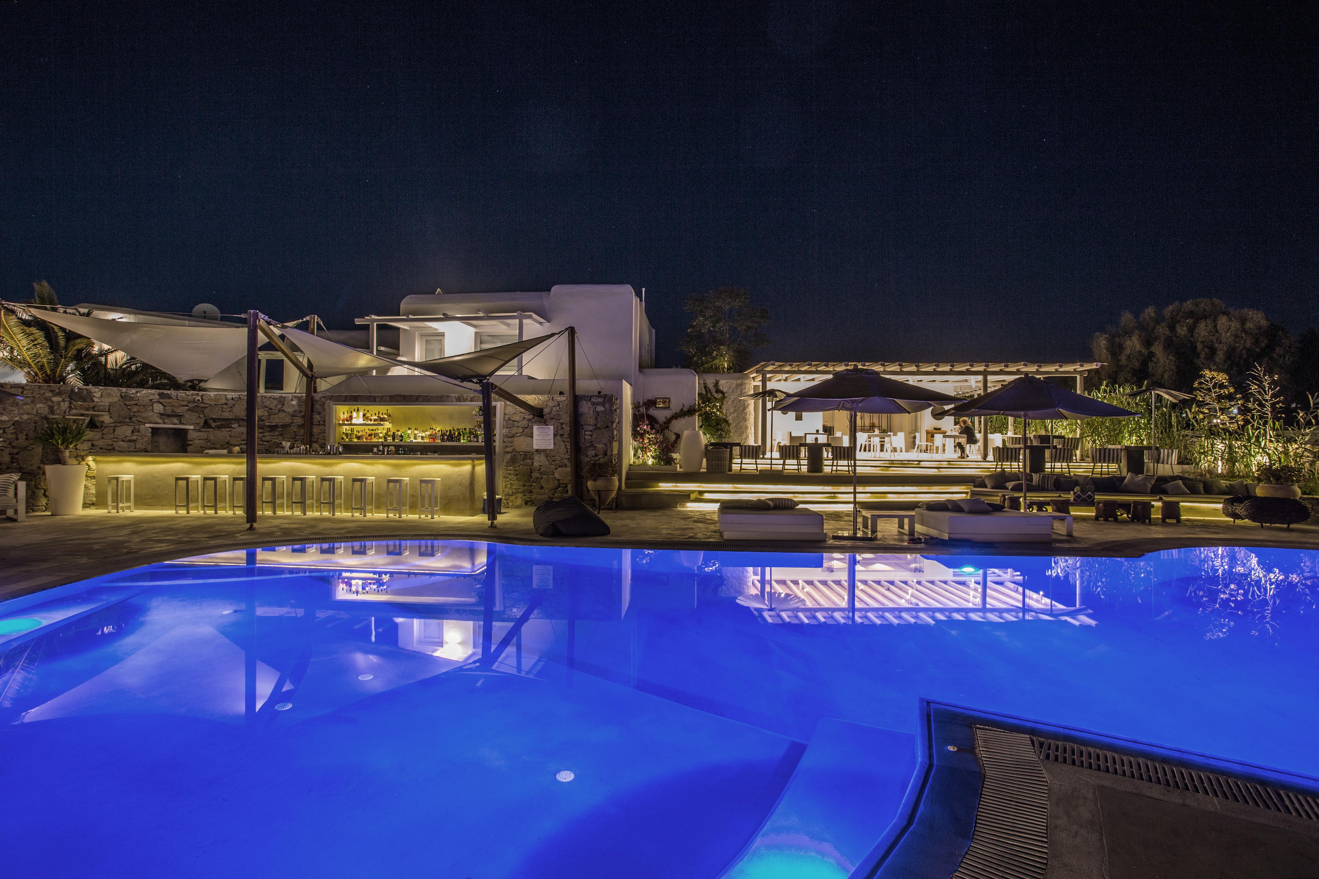 Ostraco Suites Mykonos Town Esterno foto