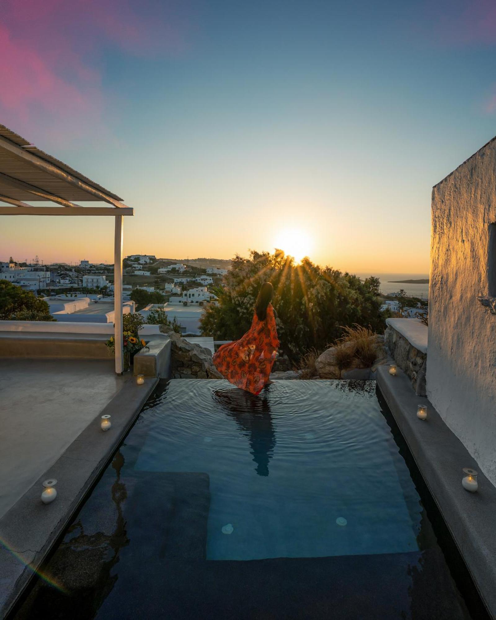 Ostraco Suites Mykonos Town Esterno foto