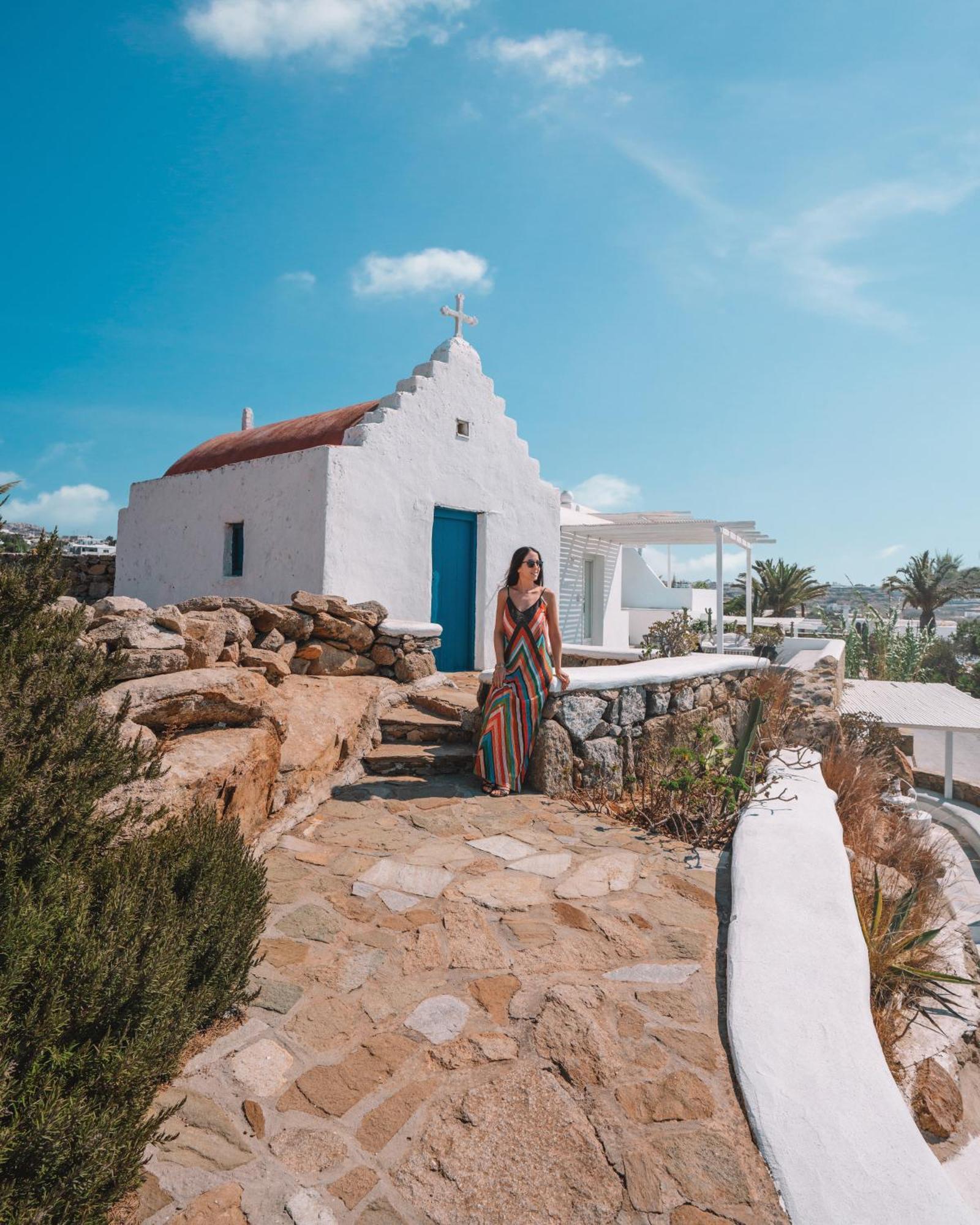 Ostraco Suites Mykonos Town Esterno foto