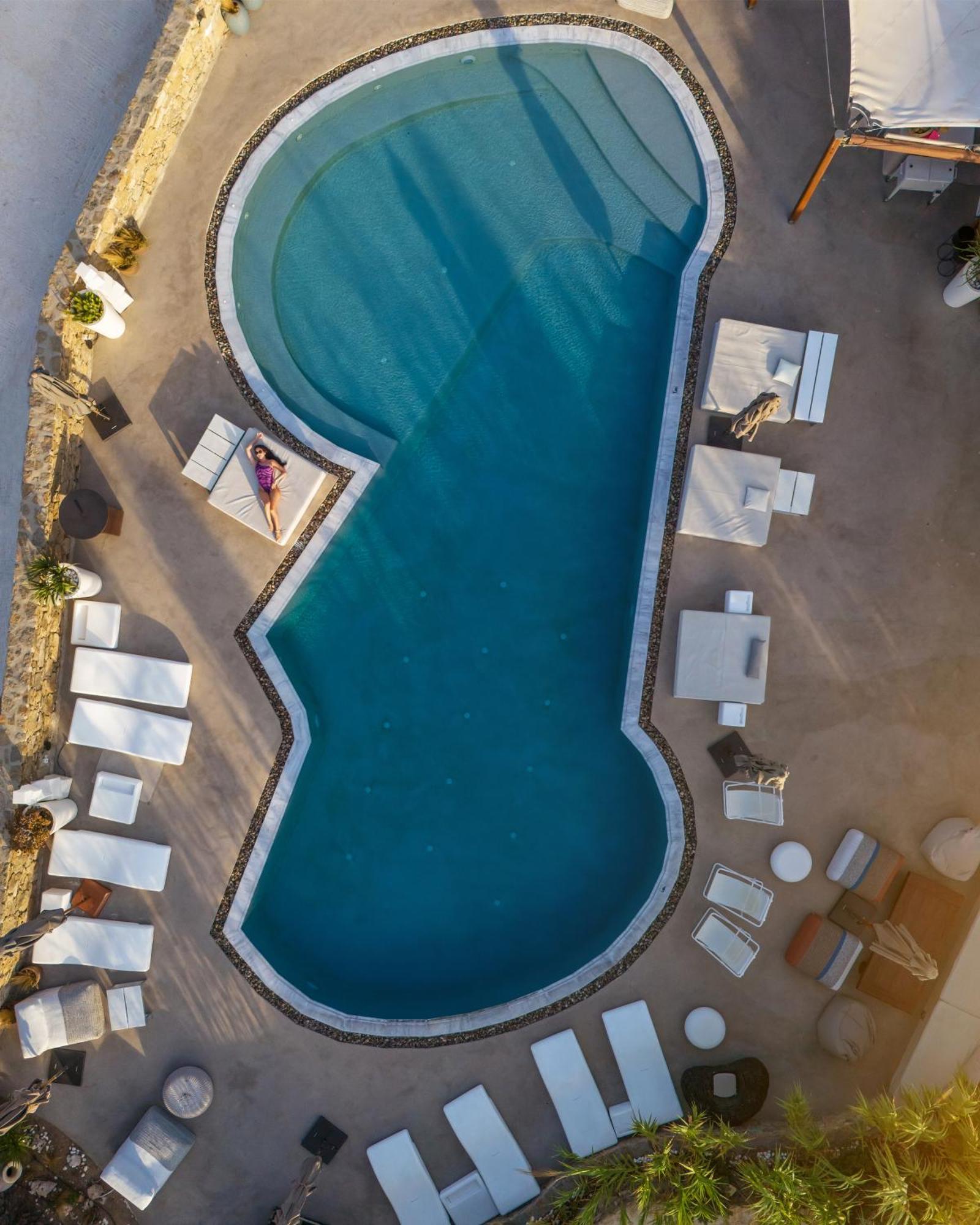 Ostraco Suites Mykonos Town Esterno foto
